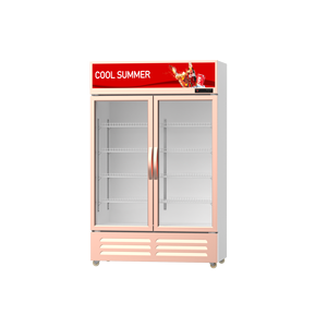 Réfrigérateur de présentation de boissons, bières et fleurs pour supermarché, modèle CHD-J-3 Bacchus, en aluminium à trois portes, le plus vendu en 2024 - Product Image 1