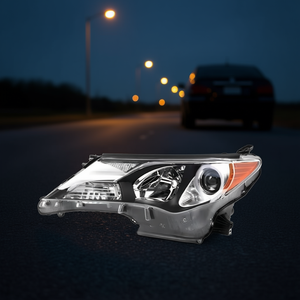 Faro Halógeno para 2013-2015, Lado Izquierdo, Lente Amarilla, Repuesto Nuevo, Sistema de Iluminación de 12V, P1004 - Product Image 1