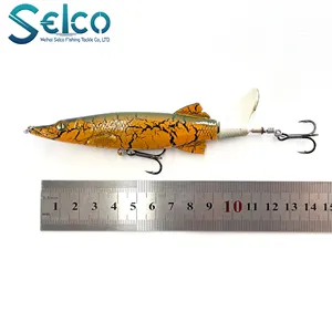 Selco 13Cm 16G pêche nageur leurres de pêche en plastique souple leurres de pêche en plastique souple appâts de pêche leurres de poisson à vendre