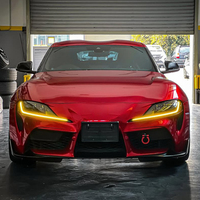 Module LED DRL jaune pour Toyota GR Supra A90 A91 2020-2024 Feux de jour LED Kit de panneau LED