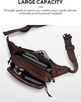 Sac banane grande capacité 2,5 L pour femme et homme, léger, résistant à l'eau, ceinture réglable, idéal pour le voyage, la randonnée, la promenade du chien, personnalisable OEM ODM