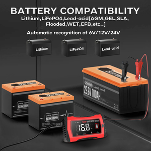 <span class=keywords><strong>Chargeur</strong></span> de <span class=keywords><strong>batterie</strong></span> multifonctionnel à impulsions <span class=keywords><strong>6V</strong></span> 5A 12V 16A 24V 10A pour moto et <span class=keywords><strong>voiture</strong></span>, <span class=keywords><strong>chargeur</strong></span> de <span class=keywords><strong>batterie</strong></span> de <span class=keywords><strong>voiture</strong></span> 12V - Product Image 6
