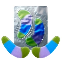 Masques pour les yeux en silicone de beauté à marque privée OEM, au collagène et au rétinol, anti-rides, éclaircissants, sans parfum, sans cruauté, avec logo personnalisé