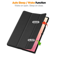 Étui de protection multi-couleurs en cuir PU avec support pliable et fonction veille/réveil automatique pour tablettes Samsung Galaxy Tab S11 Ultra S12 Ultra