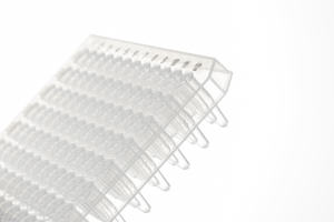 Genever pelat PCR 96 Well sekali pakai transparan (kapasitas 0.2ml Polipropilena) untuk budaya sel - Product Image 2