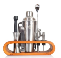 Vente en gros indien, 12 pièces, combinaison de Bar en acier inoxydable, outils de Bar, fabrication