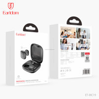 Microphone Lavalier sans Fil Professionnel Mini Earldom pour iPhone Android, Diffusion en Direct, Enregistrement de Jeux, Interview, Vlog
