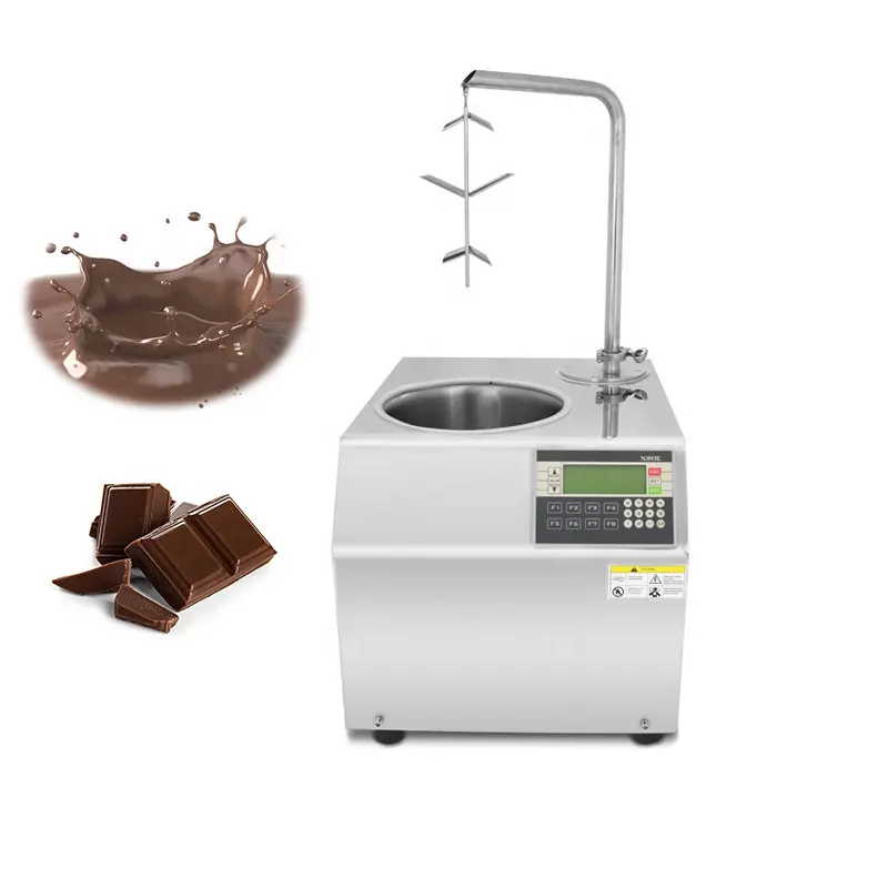 Machine automatique de fusion de chocolat Distributeur de chocolat à vendre Processeur de chocolat en acier inoxydable