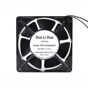 12038 AC 115v 220v 240v 120mm air cooling fan axial flow 220V, 120*120*38 with ball bearing and with defence