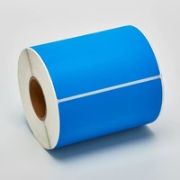 Étiquettes autocollantes durables en rouleau, fouries directement par l'usine, étiquettes thermiques colorées, autocollants arc-en-ciel, étiquettes adhésives vibrantes