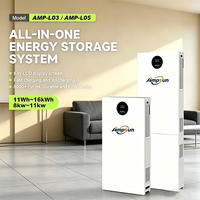 Système solaire tout-en-un fiable, durable et robuste avec batterie LiFePO4 51,2 V haute puissance, communication CAN, garantie de 5 ans