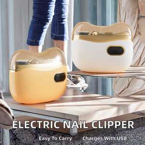 Cortauñas Eléctrico USB con Cuchilla Curva de Plástico, Recortador de Uñas Portátil para Bebés y Adultos - Product Image 2
