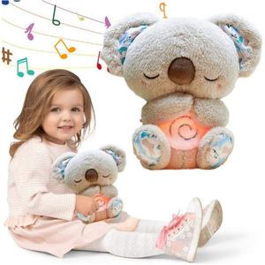 Juguete de Peluche de Koala de 25 cm, Súper Suave, Relleno de Algodón PP, <span class=keywords><strong>para</strong></span> <span class=keywords><strong>Calmar</strong></span> la Respiración del Bebé, <span class=keywords><strong>para</strong></span> <span class=keywords><strong>Dormir</strong></span> Recién Nacidos <span class=keywords><strong>y</strong></span> Regalo de Cumpleaños - Product Image 1