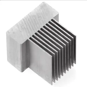 supplier anodized cnc machining custom extrusion heatsink profile radiator extruded large aluminum heat sink