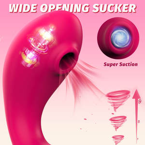 App-gesteuerter 2-in-1 <span class=keywords><strong>Vibrator</strong></span>-Dildo für Frauen, 9 Modi, Nippel-, Vagina- und Klitorisstimulation, IPX7 wasserdicht, 40dB, 119g - Product Image 5