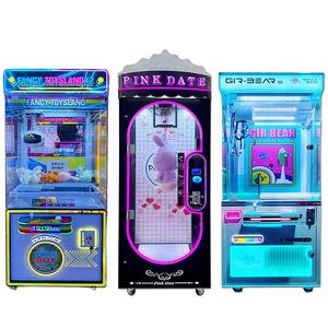 Most Popular Customizable Children's Arcade Crane <b>Machine</b> Cool Light <b>Claw</b> <b>Game</b> Console in English - Product Image 4