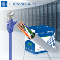 Konektor FTP Cat5 Rj45 Kabel Luar Ruangan Cat6 Kabel Ethernet Sftp Cat7 Kabel Ethernet Cat5e Kabel Ftp Cat6 Kabel Lan 305m Ethernet