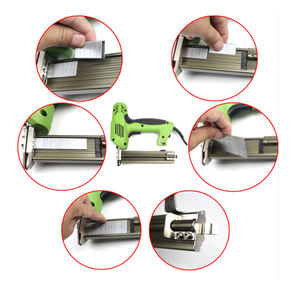 ब्रैड नाखून और स्टेपल बिजली नाखून बंदूक के साथ 600 pcs नाखून बिजली उपकरण - Product Image 2