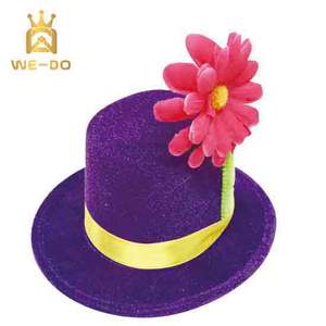 Sombreros de fiesta de año nuevo, sombreros de Halloween con plumas, venta al por mayor - Product Image 2