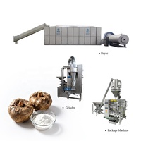 Fabrieksleverancier Konjac Poeder Verwerkingslijn Automatische Konjac Droogapparatuur Automatische Porang Konjac Chips Droogmachine