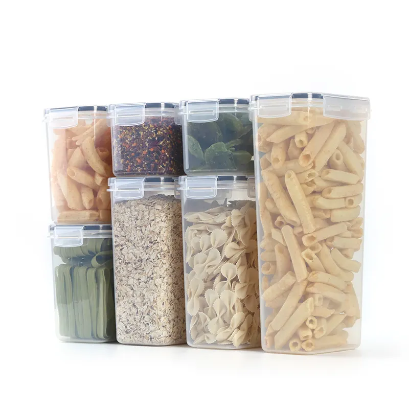 Bán buôn container thực phẩm nhựa container thực phẩm PP Hộp nhựa hình chữ nhật tủ lạnh lưu trữ hộp
