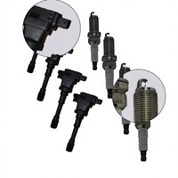 Bobine d'allumage Iridium 3705010NE01 Bougie d'allumage OE204 3707010NE01 Ensemble Neuf Essence Changan CS35 Plus 1.4T Pré-calibrée Correction des défaillances de combustion