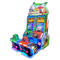 Machine de jeu d'arcade simulateur de course de moto à monnayeur avec système de rédemption de tickets