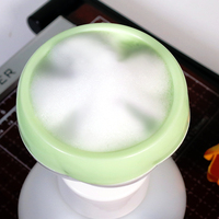 Bouteille pompe vide professionnelle en PET de 350 ml pour shampoing - Distributeur cosmétique écologique avec col de 24 mm