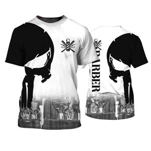 <span class=keywords><strong>Barber</strong></span> Salon Camiseta <span class=keywords><strong>para</strong></span> <span class=keywords><strong>hombre</strong></span> Herramienta <span class=keywords><strong>de</strong></span> <span class=keywords><strong>corte</strong></span> <span class=keywords><strong>de</strong></span> pelo Impreso Verano Hombres Manga corta Moda Top O Cuello Camiseta <span class=keywords><strong>de</strong></span> gran tamaño <span class=keywords><strong>para</strong></span> <span class=keywords><strong>barber</strong></span>ía - Product Image 5