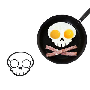Moule à omelette pour le petit-déjeuner, moule à œufs en silicone, anneau à crêpes, outil de cuisson, accessoires de cuisine DIY, gadget, moule à œufs frits - Product Image 4