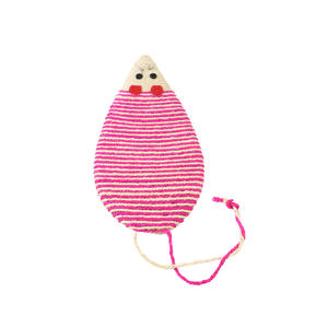 Moderne Stock Lederen Huid Tao Muis-Vormige Sisal Cat Scratcher Plastic Slijpen Klauw Kiezen Wensen Speelgoed Cat Cat Trees Scratcher - Product Image 1