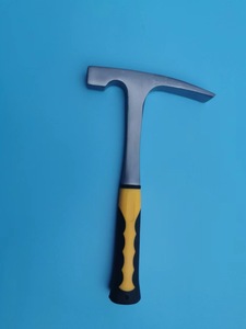 <span class=keywords><strong>Marteau</strong></span> <span class=keywords><strong>de</strong></span> <span class=keywords><strong>géologue</strong></span> avec têtes plates et pointues, manche en plastique monobloc pour l'exploration sur le terrain et les travaux <span class=keywords><strong>de</strong></span> pierroie - Product Image 2