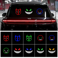 JYGD LED Devil Eye écran Mobile USB contrôlé Automobile fenêtre arrière lumière d'affichage nouveaux accessoires de voiture en plastique élégant