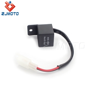 Relé intermitente <span class=keywords><strong>LED</strong></span> electrónico 12A de 2 pines para Honda Kawasaki Suzuki <span class=keywords><strong>Yamaha</strong></span>, Bombilla de señal de giro para motocicleta, Hyper Flash Fix - Product Image 2