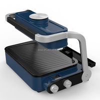 Nouveau Barbecue Électrique Sans Fumée à Chauffage Rapide, Gril Coréen de Table Antiadhésif à Infrarouge, Barbecue à Ondes Lumineuses OEM