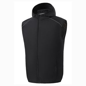 Stock Summer Men Women Windproof Short <b>Cooling</b> <b>Jacket</b> with USB Skin Suit for Working Fishing Camping - Product Image 5
