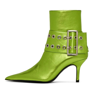 Banchetto formale di tutti i giorni tacchi medi scarpe da donna autunno <span class=keywords><strong>stivaletti</strong></span> da donna <span class=keywords><strong>stivaletti</strong></span> corti neri da donna - Product Image 1