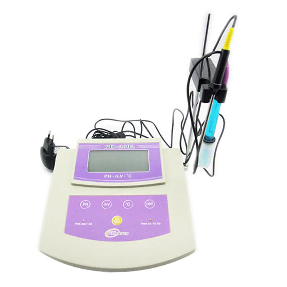 Medidor de conductividad pH ORP Medidor combinado Kit de prueba de agua, Medidor de pH digital Instrumentos de laboratorio
