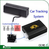 MSR100 GPS-Kartenleser USB-Schnittstelle Magnetstreifen Smart Swipe 3-Spur Seriell/8-Pin Magnetstreifenkarte mit GPS-Tracker für DLT