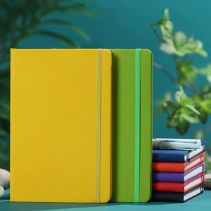 Wholesale High Quality A5 Hardcover Leather Notebooks 100 Sheets Custom <b>Gift</b> - Product Image 2