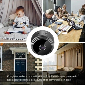 <span class=keywords><strong>Mini</strong></span> Cámara <span class=keywords><strong>A9</strong></span> con Batería Recargable de 200mAh, Visión Nocturna WiFi, Control Remoto de Largo Alcance, Grabadora de Voz Inalámbrica, Video - Product Image 4