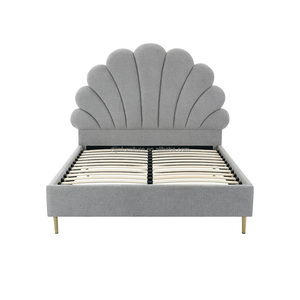 <span class=keywords><strong>Tessuto</strong></span> di velluto grigio scuro Design europeo <span class=keywords><strong>letto</strong></span> imbottito in <span class=keywords><strong>tessuto</strong></span> doppio/completo/<span class=keywords><strong>matrimoniale</strong></span> con testiera trapuntata - Product Image 1