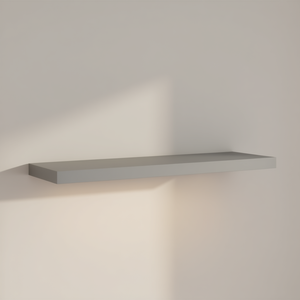 Estante Flotante de Pared de MDF Gris de 35.4x9.3x1.5 Pulgadas, Elegante Exhibidor para Hogar u Oficina - Product Image 2