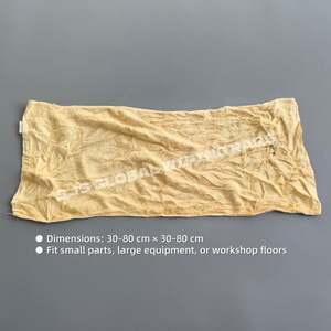 Paños de Limpieza de Algodón 100% de Alta Densidad, con Excelente Retención de Líquidos, para Mantenimiento de Equipos - Product Image 3