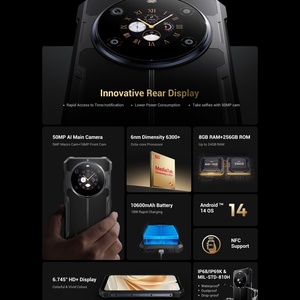 Teléfono Inteligente FOSSiBOT F109 5G, 10600 mAh, 8 GB + 256 GB, Pantalla de 6.745'', Cámara Principal de 50 MP, Cámara Trasera de 16 MP, Android 14, NFC, Versión Global - Product Image 3