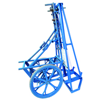 Support de bobine de câble en acier industriel, haute stabilité, robuste, longueur d'axe personnalisable 1,8 m, marque Yuzhen, charge nominale 3t-25t, en acier