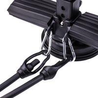 Appareil d'assistance à la traction unisexe personnalisable BinYao, modèle BY-304, en PVC, avec pédale pour sit-ups et corde de traction pour exercices abdominaux