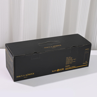 Cartons en carton ondulé robustes pour l'expédition transfrontalière d'accessoires électroniques, avec impression personnalisée de la marque