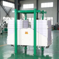 Tamiseuse à double bac FSFJ, machine à tamiser la farine en deux sections avec prix