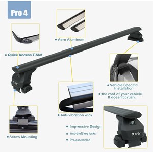 Barres transversales de toit verrouillables en aluminium pour Skoda Superb 2013 et plus, porte-bagages de voiture - Product Image 2